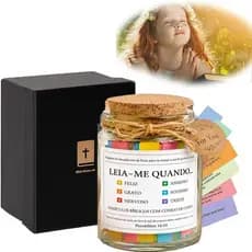 Pote Bíblia com Versículos Coloridos Motivacionais, Mensagens Cristãs por Emoção, Presente Religioso com Caixa