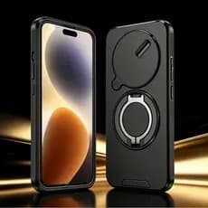 Capa Traseira Para Poco X6 X7 X8 Pro Max M8 F7 F8 Xiaomi 17T 15T 14T Lente Deslizante Proteger Anel Suporte