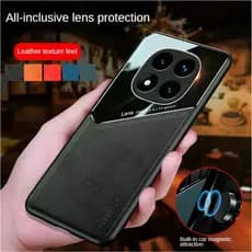 Capa De Couro Para Xiaomi Poco X4 X5 X6 X7 X8 Pro Max F5 F6 F7 M8 C85 Com Suporte De Sucção Magnética Coque