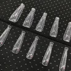 Molde F1 Bailarina Reutilizável 300|200|100 Unidades | para Unhas Gel Fibra Acrílico | Profissional