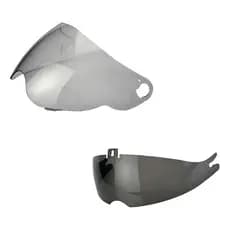 Viseira Capacete Mixs Captiva Transparente + Interna Fume