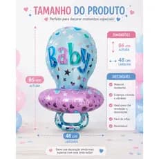 Balão chá revelação,festa aniversario surpresas.