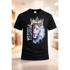 Camiseta Unisex  Street Cristã Yeshua Leão Premium