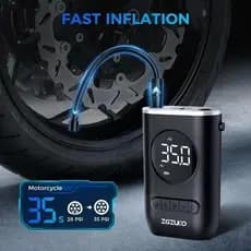 Mini Portátil Recarregável Digital USB Compressor De Ar Calibrador De Pneus Envio Imediato