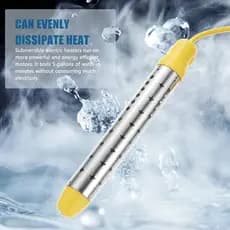 Kkt Flutuante Aquecedor Elétrico 2500w Reaquecedor Portátil Pendurado Banheiro Piscina Para Uso Doméstico Escritório