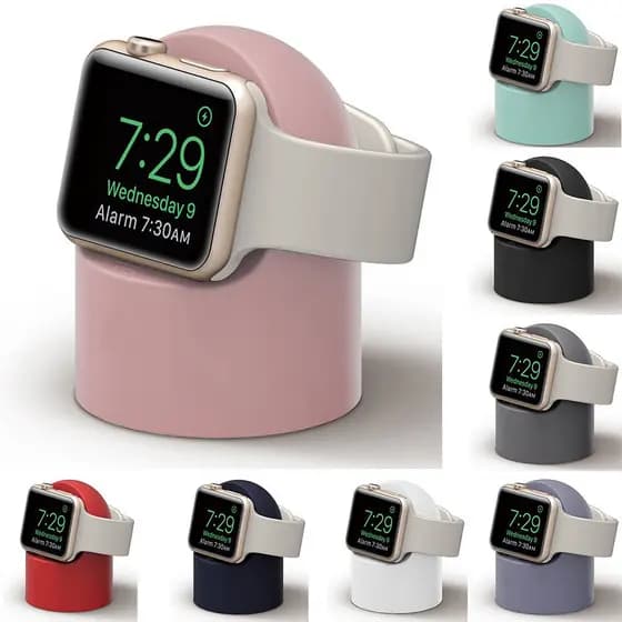 Relógio  Suporte Silicone Suporte De Carregamento Para Smartwatch