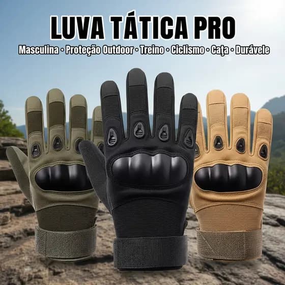 Luvas Táticas Anti-Skid Men's Para SWAT Militar/Combate/Paintball  Com Respirável Para Esportes Ar Livre tamanho unico