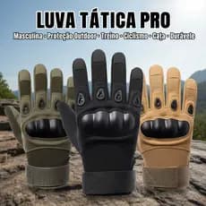 Luvas Táticas Anti-Skid Men's Para SWAT Militar/Combate/Paintball  Com Respirável Para Esportes Ar Livre tamanho unico