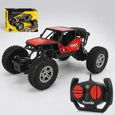 Carrinho Controle Remoto Rally Jipe Carro Recarregavel Off Road Amortecedores 4x4 Brinquedo Kizumba