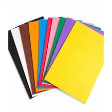Kit 10 Folhas Cartolina Placa Eva Grande 60x40 1 Linha