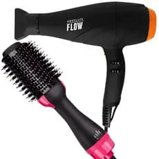 Secador De Cabelo Gama Italy 2300w GBS Barber Absolute Flow Ions Profissional Salão Escova Alisadora City