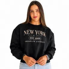 moleton feminino New york blusa de frio feminina outono inverno