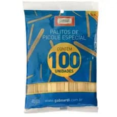 Palitos De Picolé/sorvete Especial 100 Unidades