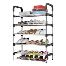 Sapateira Organizador Sapatos Com 5 Prateleiras Compacta Versatil Duravel