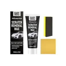 Hikmarion Kit de cuidados com arranhões de carro Pintura de carro Leve limpeza de arranhões Manutenção Polimento não mac