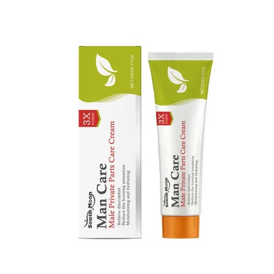 Almofada lua creme de cuidados masculinos hidratante suave massagem externa do corpo masculino fácil absorção creme de c