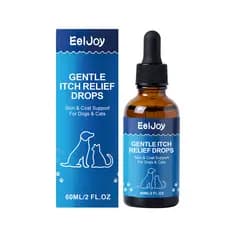 EelJoy Pet Skin Care Fórmula Líquida Suave Hidratante Diário Cuidado Nutritivo Cabelo Gatos Cães Gotas Universais