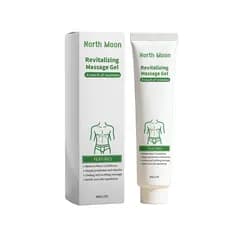 North Moon Men's Care Gel Hidratante Suave Refrescante Pele Corporal Confortável Cuidados de Massagem Diária
