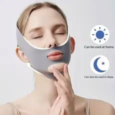 Sleep V Face Lift Bandagem Respirável Sem Costura Descanso de Queixo Anti-Ronco Máscara de Cuidados Faciais Diárias