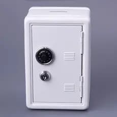 Pequena chave pequena segura doméstica Mini mecânica segura sem energia bloqueio duplo caixa de armazenamento Anti-roubo
