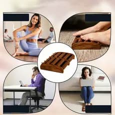 1pc massageador de pés de madeira Natural 10 fileiras rolo massageador de pés casa relaxar pé acuponto massagem ferramen