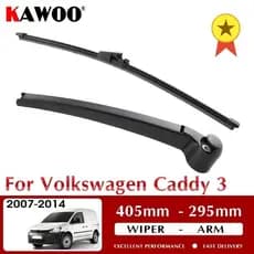 KAWOO Lâmina De Limpador Para Janela Traseira , Braço Volkswagen VW Caddy Hatchback 2007-2014 , Lâminas De Carro Automát