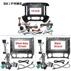 Conjunto de quadros variados adequado para 14-18 Chevrolet Solo Android navegação Silverado painel quadro linha alta qua