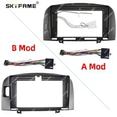 Conjunto de moldura de variedade adequado para 06 hyundai Yuxiang hyundai NF Sonata Android linha de quadro de painel de
