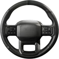 Capa De Volante De Couro Belinous , Ponto À Mão No Envoltório , De Direção Compatível Com Ford 2021 2022 F-150 F150 XL/X