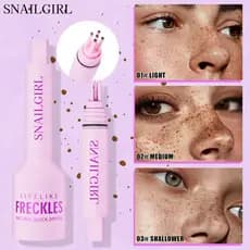 SNAILGIRL Simulação Natural Sardas Caneta À Prova D 'Água À Prova de Suor de Secagem Rápida Sardas Selo Caneta Spot