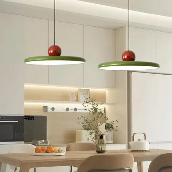 CZHLIFE Lustre Sala Jantar Disco Voador Bauhaus Luminária Pendente De Teto Ferro Forjado Sala De Estar, Quarto