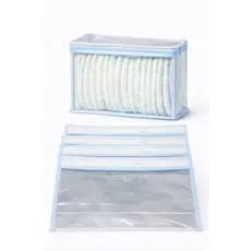 Kit 4 Saquinhos Maternidade 26x30cm + 1 Nécessaire Porta Fraldas Remédio Roupinha