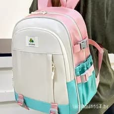 Mochila de negócios Casual, mochila elegante de grande capacidade, mochila de viagem simples, bolsa para computador.