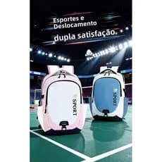 Mochila feminina de cor contrastante estilo retrô, adequada para estudantes do ensino médio, mochila de grande capacidad