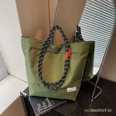 Bolsa de ombro feminina elegante e combinada, grande capacidade, leve, multifuncional, bolsa Casual, bolsa de viagem.