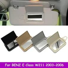 W211 Interior Do Carro Sun Sombra Viseira Maquiagem Espelho Cosmético Capa Para Mercedes Benz Classe E 2003-2006 E320 E3