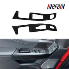Adequado para 22-26 Ford Raptor F150 Fibra de Carbono Porta Dianteira Elevador Janela Maçaneta Tampa do Painel Raptor In