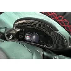 Adequado para novo estilo Subaru BRZ ToyotaGR86 Interior de fibra de carbono seco Controle Central Tela de exibição de v