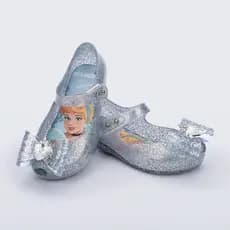 Novos Sapatos Infantis Melissa Elsa Princess Frozen com Sola Macia para Meninas