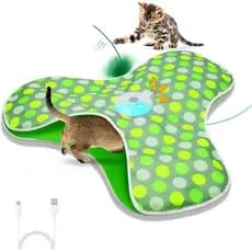 Brinquedo Interativo para Gatos Sofolor, Brinquedos Automáticos para Gatos de Interior, Brinquedo para Gatos com Função