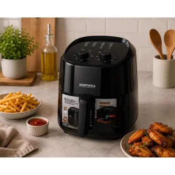 Fritadeira elétrica Air fryer 3,4L 1200W sem óleo Ar fraier fritadeira sem óleo mais praricidade