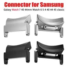 Conector de ajuste rápido adequado para Samsung Galaxy Watch 7 40mm 44mm Classic 47mm 43mm adaptador de metal 6 5 4 VXBC