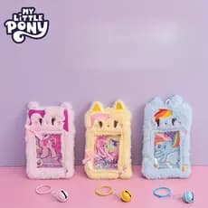 Porta-Cartão de Identificação 2D My Little Pony 1 peça - Acessório para Mochila, Adequado para Escritório, Refeições e A