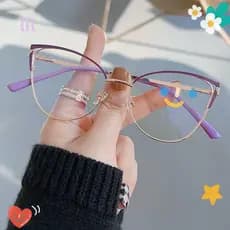 Óculos de proteção ocular LIL, com função de bloqueio de luz azul, armação de metal ultraleve e portátil, adequados para