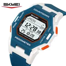 Relógio Digital Masculino SKMEI 2596, Estilo Esportivo, Caixa Quadrada, Presente Fashion