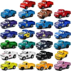 Carro de Brinquedo Infantil Pikachu Pixar Dinoco Relâmpago McQueen Bomb Race Modelo de Anime em Liga J8FJ