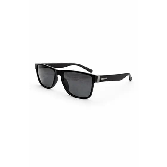 Óculos de Sol Masculino Polarizado Preto UV400 Premium Proteção UVA UVB