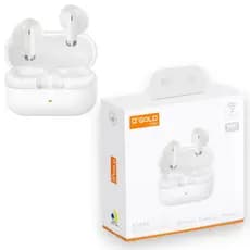 A'GOLD - FONE SEM FIO BLUETOOTH 5.4 - COR BRANCA ou PRETA - COMPATIVEL COM IPHONE