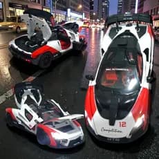 MINIATURA DE FERRO - 1:24 - MINIATURA MCLAREN SENNA COM SOM LUZES FRICÇÃO 1:24 METAL