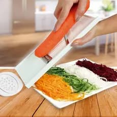 Cortador Fatiador Ralador de Legumes e Queijo Dupla Face 25cm